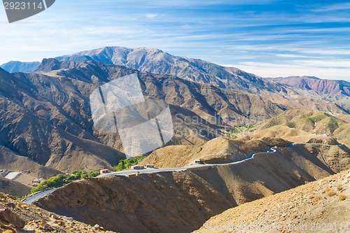 Image of Morocco, High Atlas Mountains, Tizi N'Tichka pass.