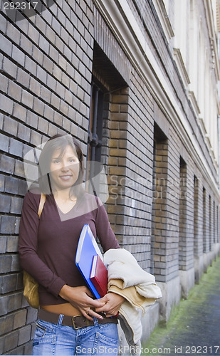 Image of Young woman smiling