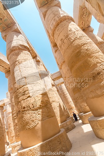 Image of Temple of Karnak (ancient Thebes). Luxor, Egypt