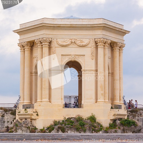 Image of Water tower, Montpellier, France.