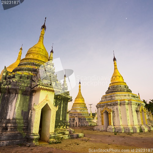 Image of Ancient buddhist temple, Pindaya, Burma, Myanmar.