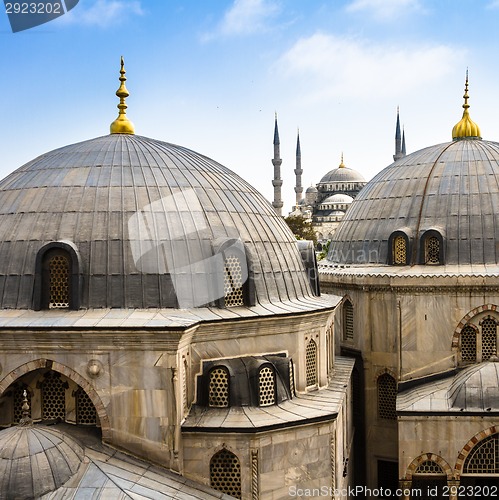 Image of Blue ( Sultan Ahmed ) Mosque, Istanbul, Turkey