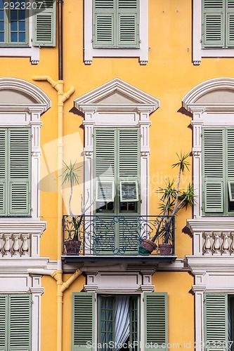 Image of Elegant vintage facade.