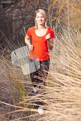 Image of Girl running