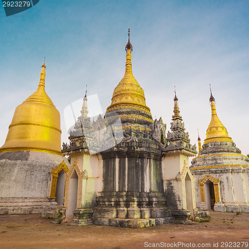 Image of Ancient buddhist temple, Pindaya, Burma, Myanmar.