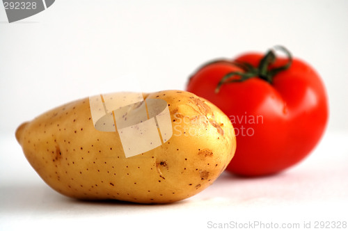 Image of Potato and tomato