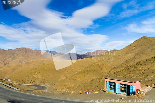 Image of Morocco, High Atlas Mountains, Tizi N'Tichka pass.