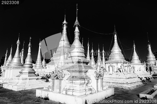 Image of Ancient buddhist temple, Pindaya, Burma, Myanmar.