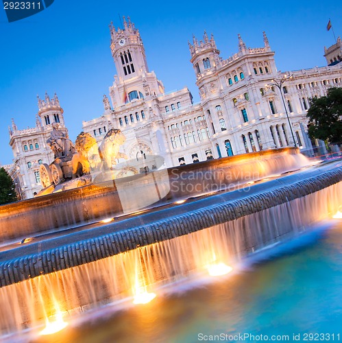 Image of Plaza de Cibeles, Madrid, Spain.