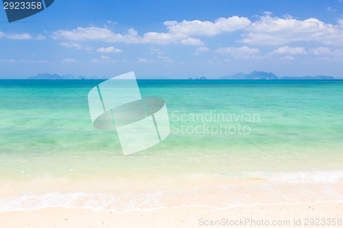 Image of Crystal clean sea.