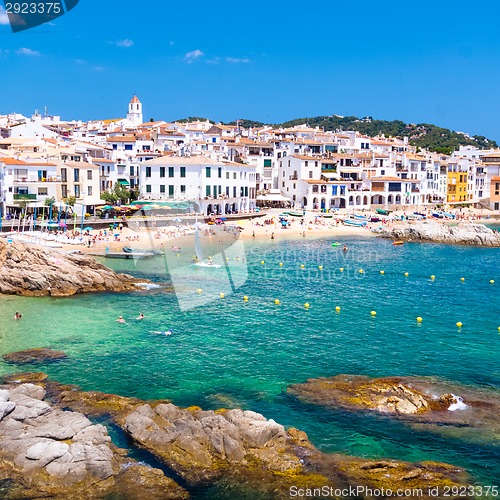 Image of Calella de Palafrugell, Costa Brava, Catalonia, Spain.