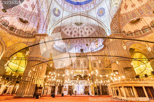 Image of Sultanahmet blue Mosque in Istanbul, Turkey