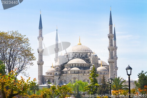 Image of Blue ( Sultan Ahmed ) Mosque, Istanbul, Turkey