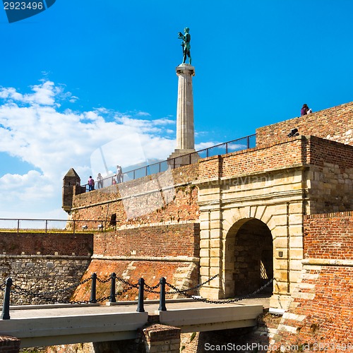 Image of Statue of the Victor Stefan, Belgrade, Serbia.