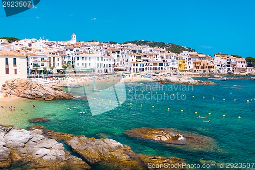 Image of Calella de Palafrugell, Costa Brava, Catalonia, Spain.