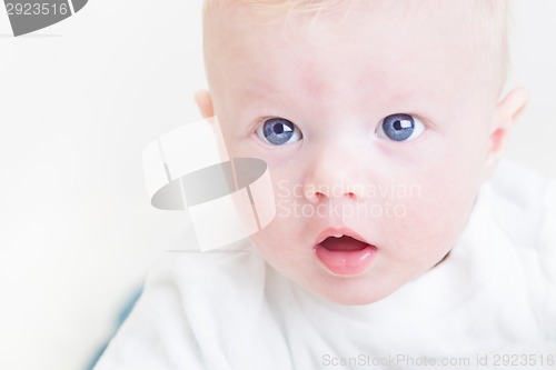 Image of Baby with blue eyes