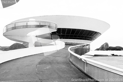 Image of Niteroi Contemporary Art Museum, Rio de Janeiro, Brasil.