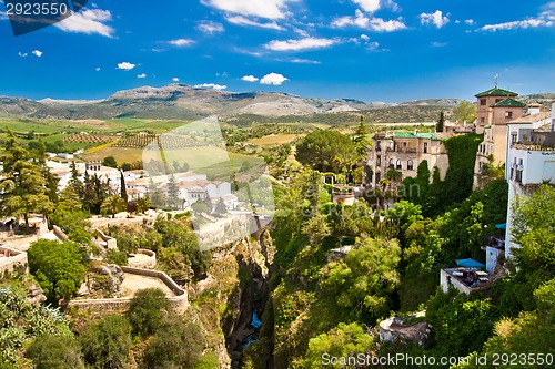 Image of Panoramic view of Ronda, Andalusia, Spain