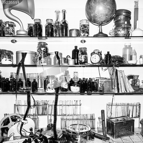 Image of Vintage darkroom lab