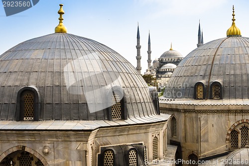 Image of Blue ( Sultan Ahmed ) Mosque, Istanbul, Turkey