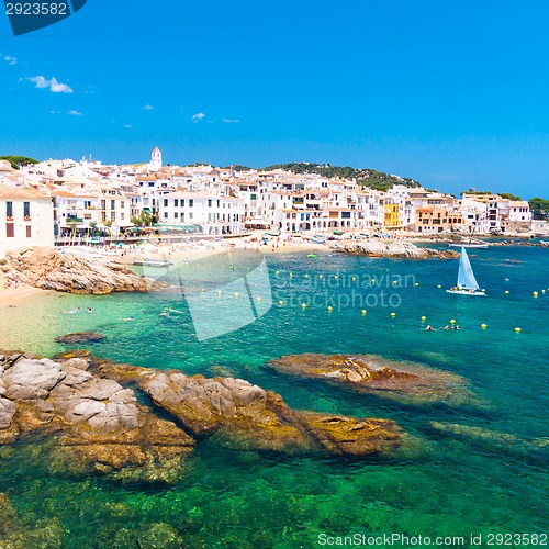 Image of Calella de Palafrugell, Costa Brava, Catalonia, Spain.