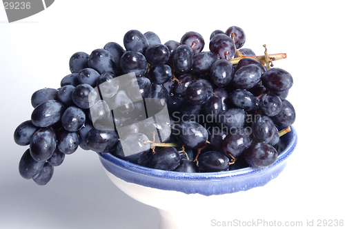 Image of black grapes