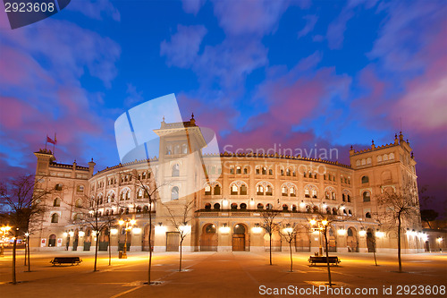 Image of Bullfighting arena in Madrid, Las Ventas