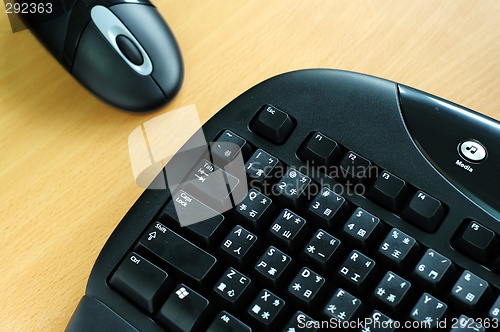 Image of Wireless keyboard and mouse