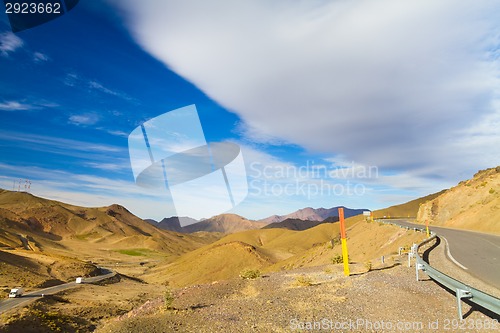 Image of Morocco, High Atlas Mountains, Tizi N'Tichka pass.