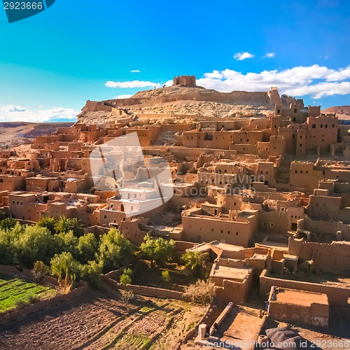 Image of Ancient city of Ait Benhaddou in Morocco