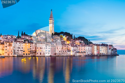 Image of Coastal town of Rovinj, Istria, Croatia.