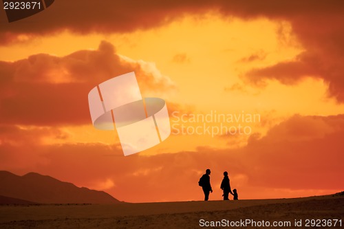 Image of Family trip in the desert