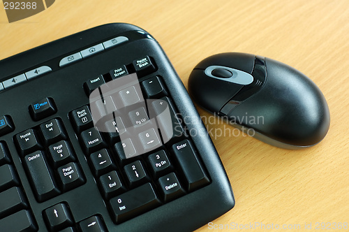 Image of Wireless keyboard and mouse