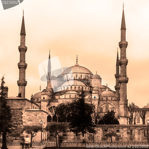 Image of Blue ( Sultan Ahmed ) Mosque, Istanbul, Turkey