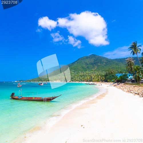 Image of Koh Phangan , Phangan Tropical Island, paradise of Thailand.