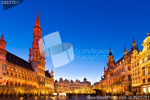 Image of Grote Markt, Brussels, Belgium, Europe.