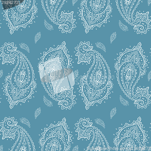 Image of Seamless Paisley pattern.