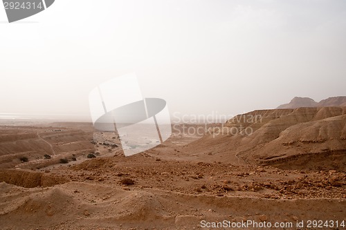 Image of Arava desert in Israel - hiking and adventure