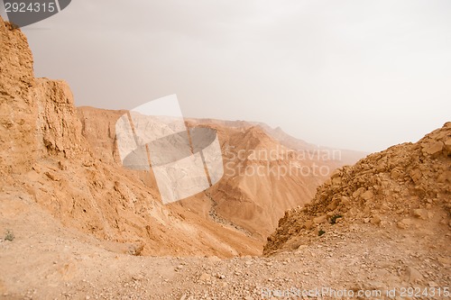 Image of Arava desert in Israel - hiking and adventure
