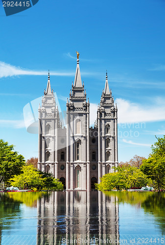 Image of Mormons Temple in Salt Lake City, UT