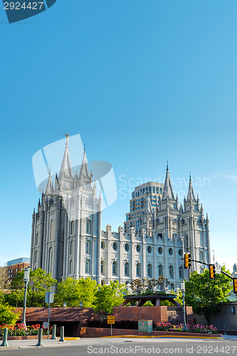 Image of Mormons Temple in Salt Lake City, UT