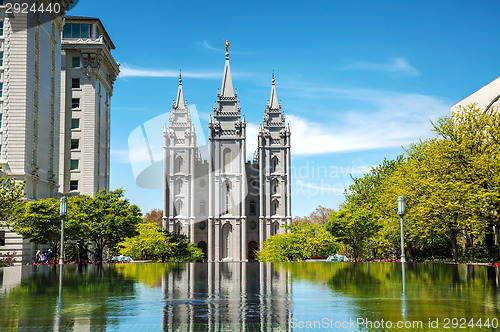 Image of Mormons Temple in Salt Lake City, UT