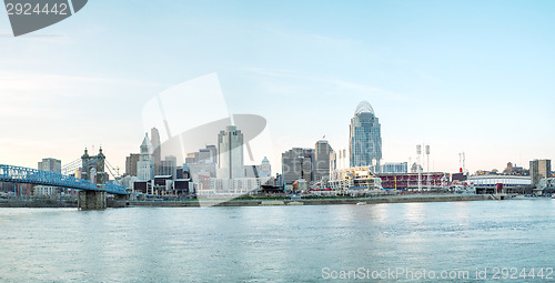 Image of Cincinnati downtown overview