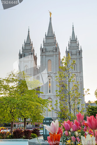 Image of Mormons Temple in Salt Lake City, UT