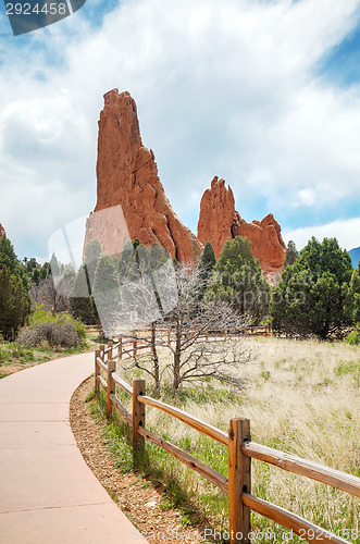 Image of Garden of the Gods in Colorado Springs