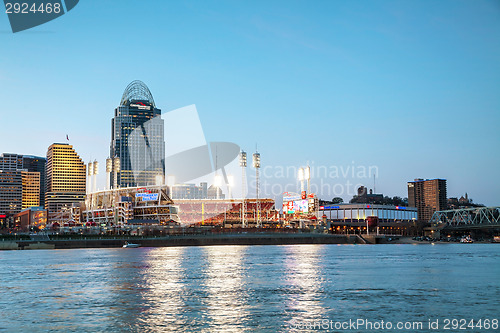 Image of Great American Ballpark stadium in Cincinnati, Ohio