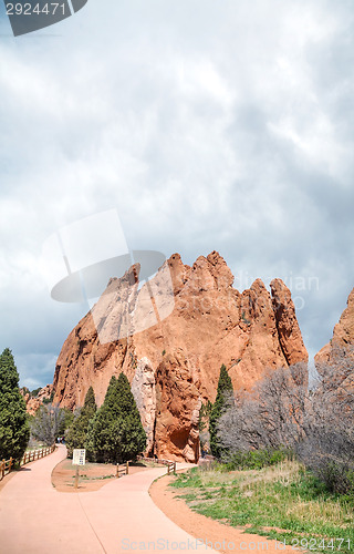 Image of Garden of the Gods in Colorado Springs