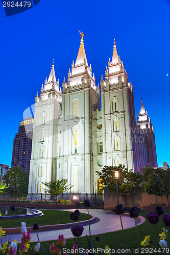 Image of Mormons Temple in Salt Lake City, UT