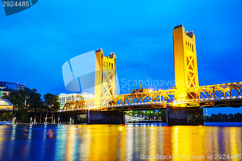 Image of Golden Gates drawbridge in Sacramento