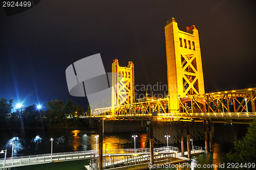 Image of Golden Gates drawbridge in Sacramento